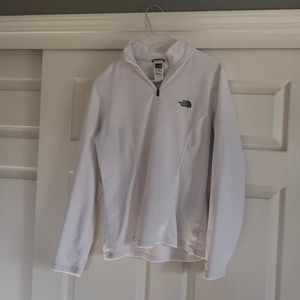 North face TKA 100 fleece 3/4 zip up large